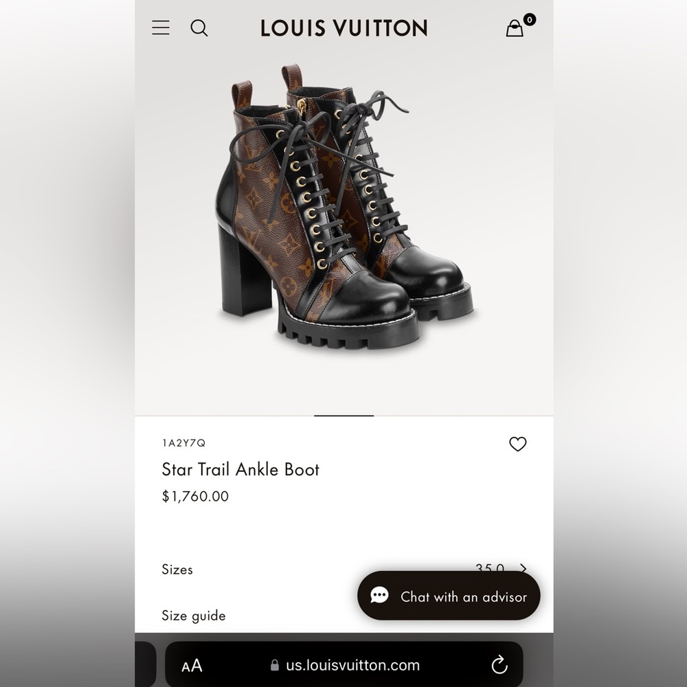 ✨authentic✨ Louis Vuitton Star Trail Ankle Boot - Picture 12 of 16